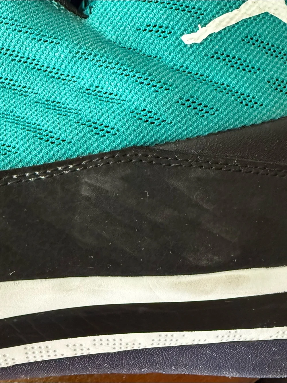 Nike Jordan B'Mo New Emerald Black Grape Ice 580590-008 Men's Size 17 RARE size
